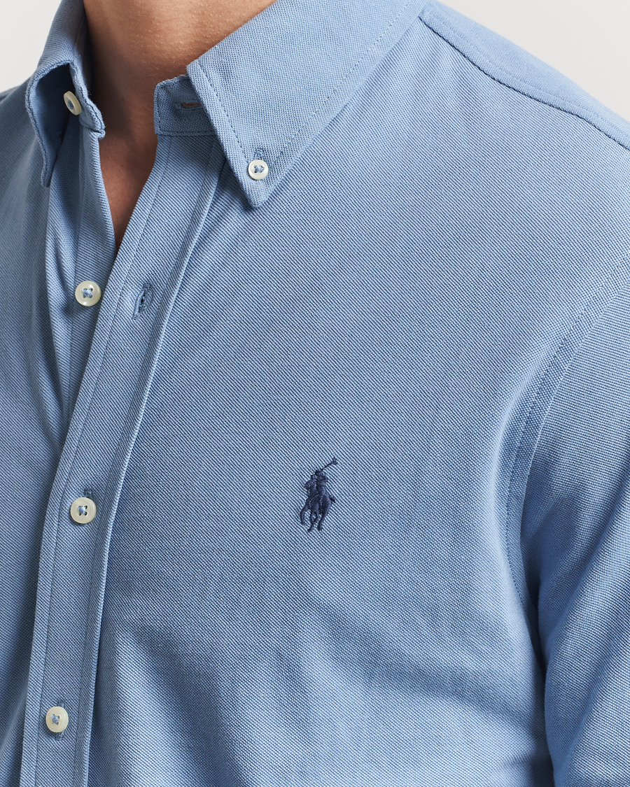 Homme | Chemises | Polo Ralph Lauren | Featherweight Mesh Shirt Channel Blue