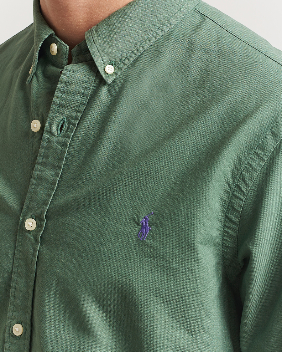 Homme | Chemises | Polo Ralph Lauren | Slim Fit Garment Dyed Oxford Shirt Fatigue