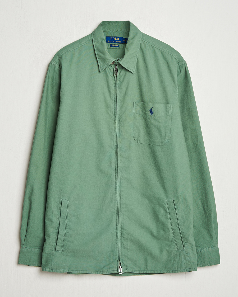 Homme | Chemises | Polo Ralph Lauren | Garment Dyed Oxford Overshirt Fatigue