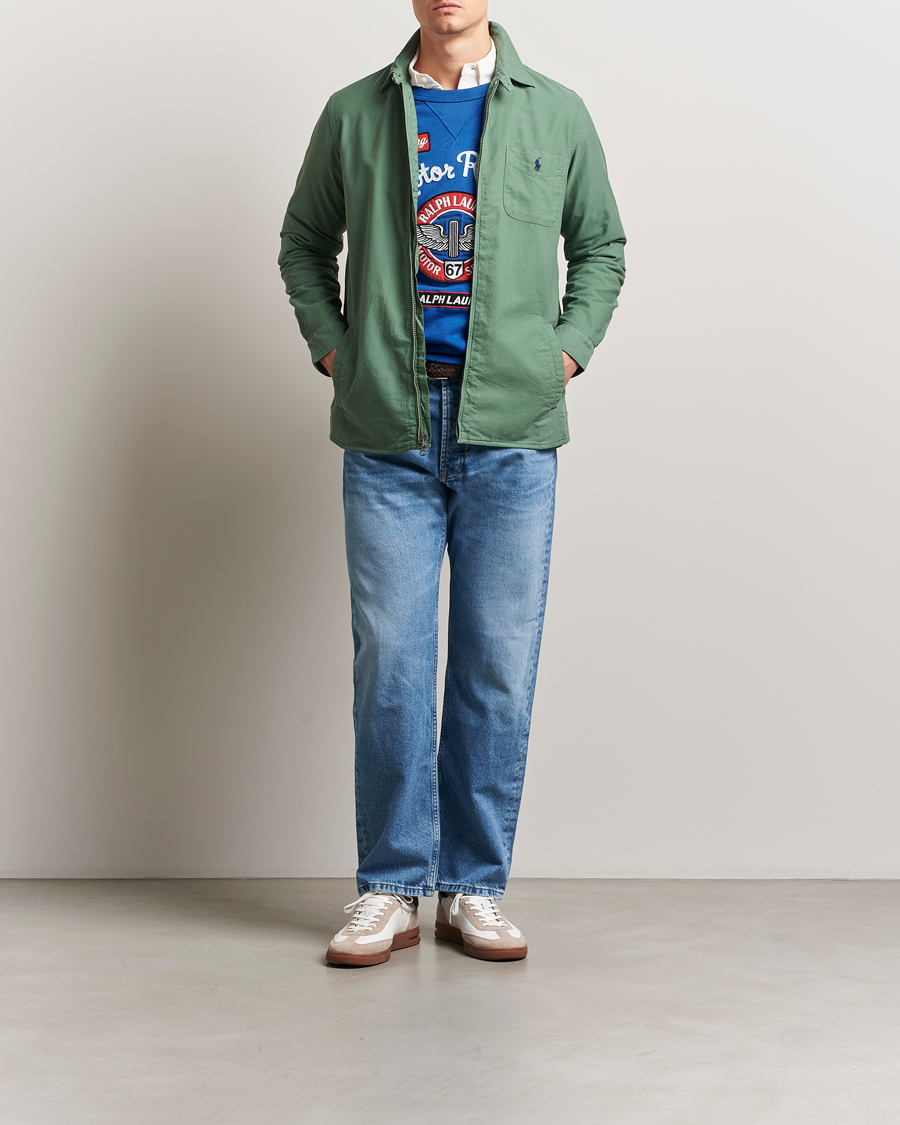 Homme | Chemises | Polo Ralph Lauren | Garment Dyed Oxford Overshirt Fatigue