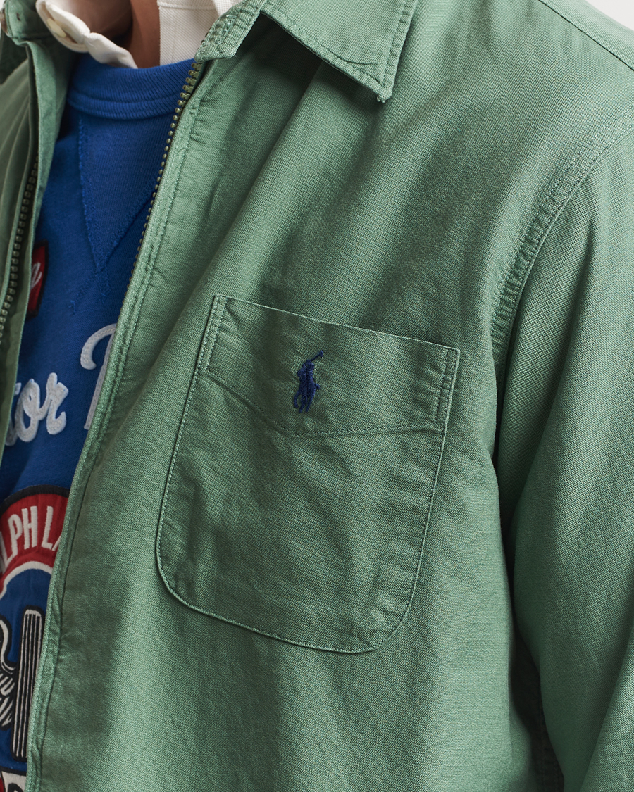Homme | Chemises | Polo Ralph Lauren | Garment Dyed Oxford Overshirt Fatigue