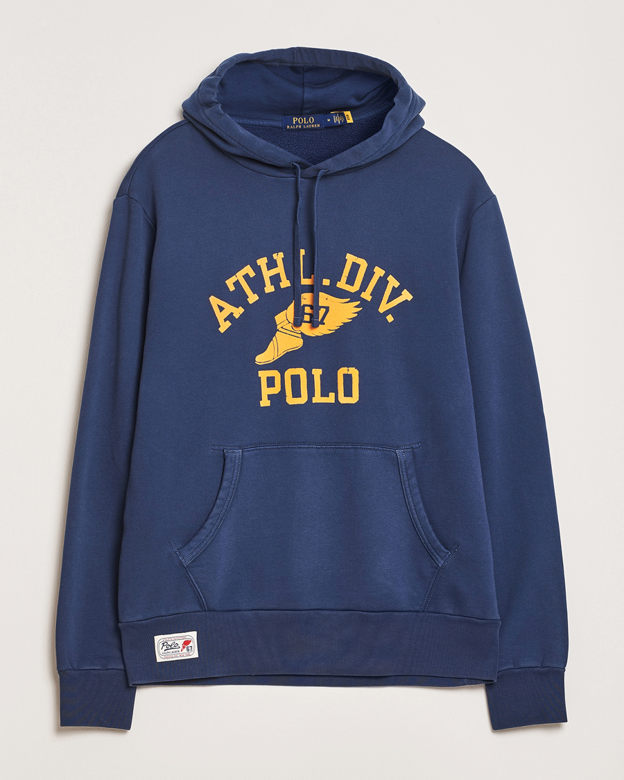 Homme | Pulls Et Tricots | Polo Ralph Lauren | P-Wing Print Hoodie Rustic Navy