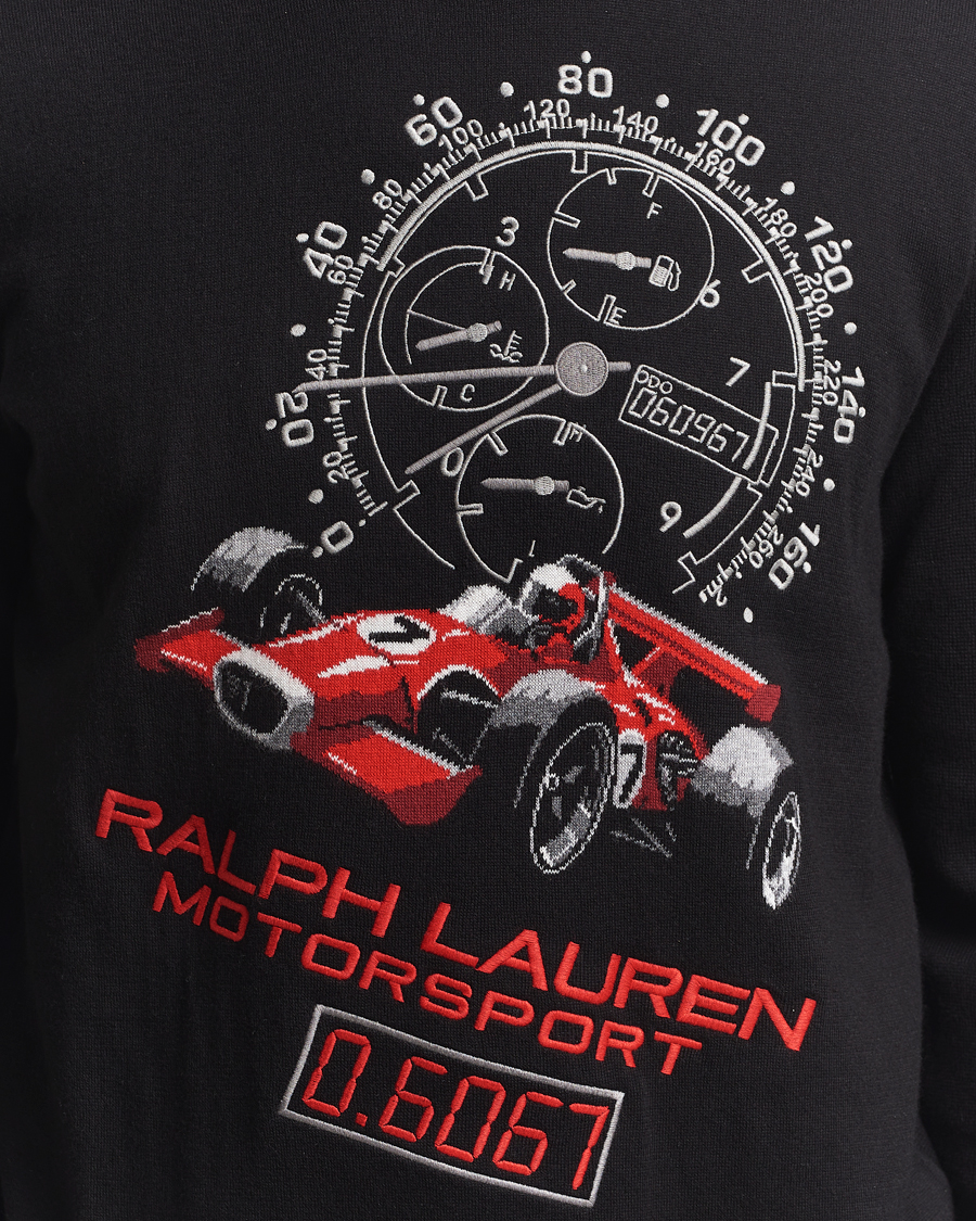 Homme | Pulls Et Tricots | Polo Ralph Lauren | RL Motorsport Knitted Sweater Black Combo