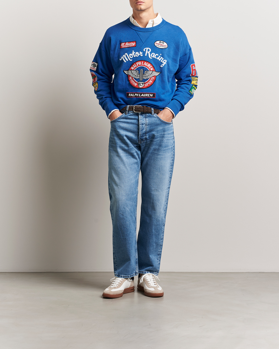 Homme | Pulls Et Tricots | Polo Ralph Lauren | Vintage Fleece Motor Racing Sweatshirt Heritage Blue