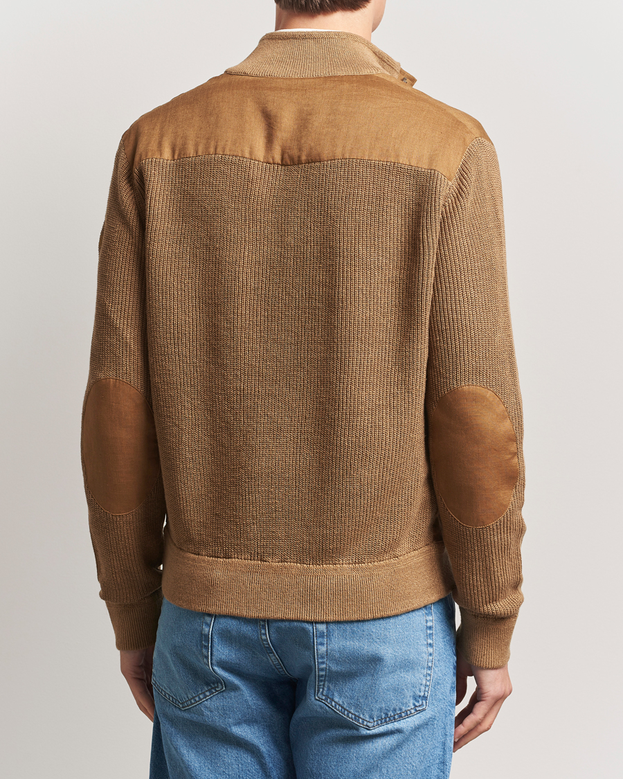 Homme | Pulls Et Tricots | Polo Ralph Lauren | Linen Skeet Jacket Brown Linen Combo
