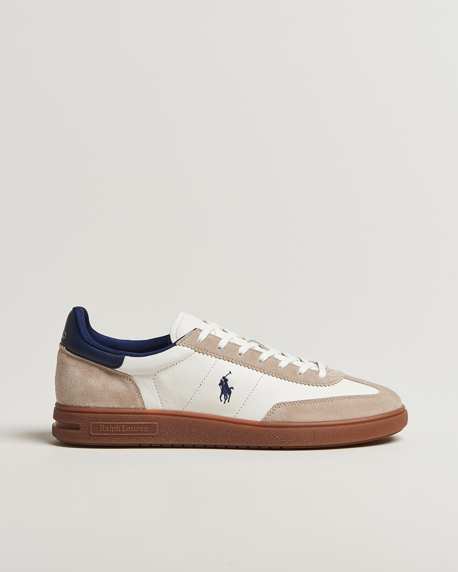 Homme | Baskets | Polo Ralph Lauren | Bedford Sneakers Milkshake/Navy