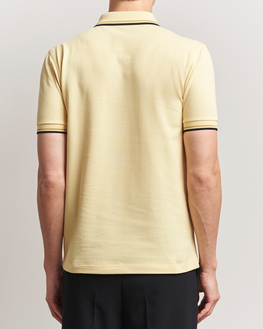 Homme | Polos | Fred Perry | Twin Tipped Polo Shirt Yellow