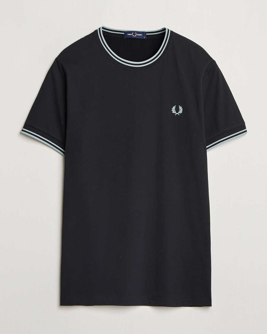 Homme | T-shirts | Fred Perry | Twin Tipped T-Shirt Dark Navy