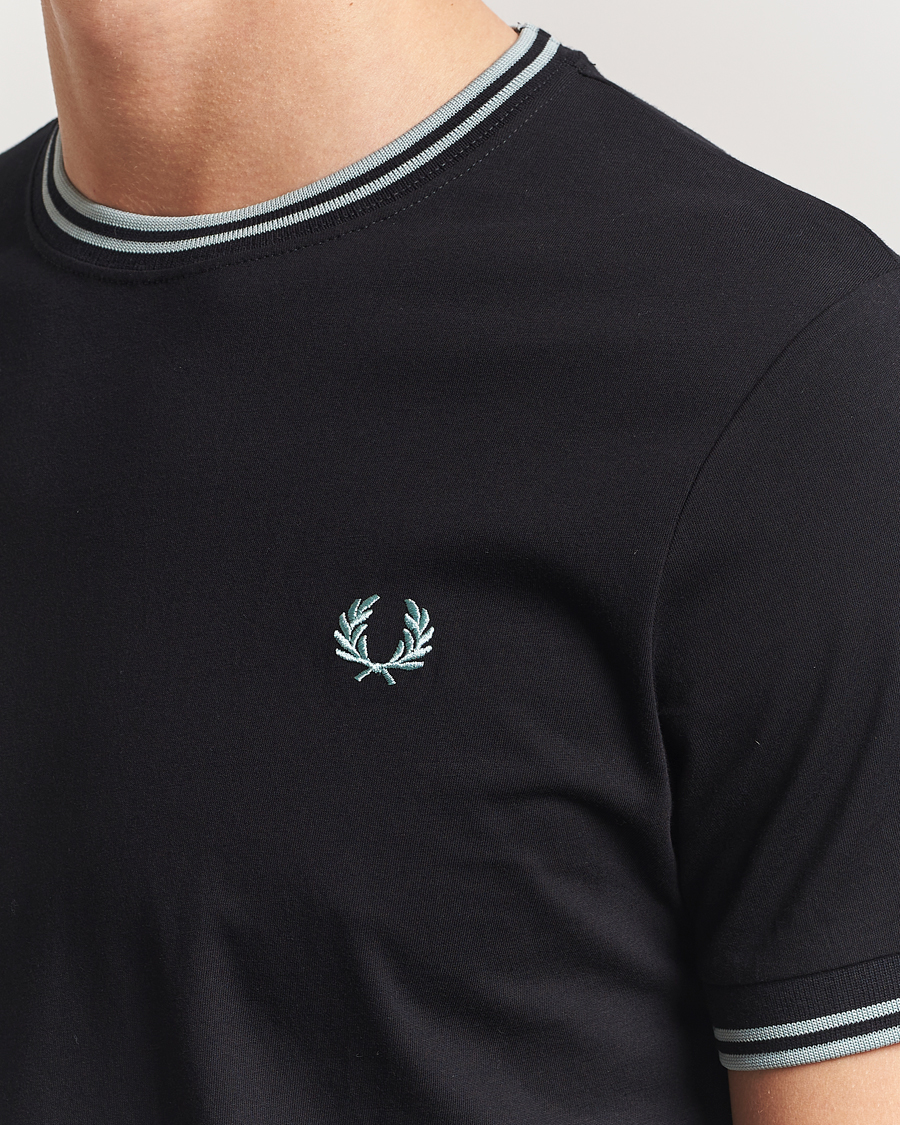 Homme | T-shirts | Fred Perry | Twin Tipped T-Shirt Dark Navy