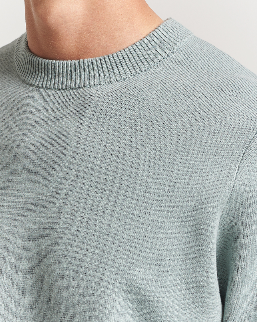 Homme | Pulls Et Tricots | Samsøe Samsøe | Niklas Crew Neck Sweater Abyss Green