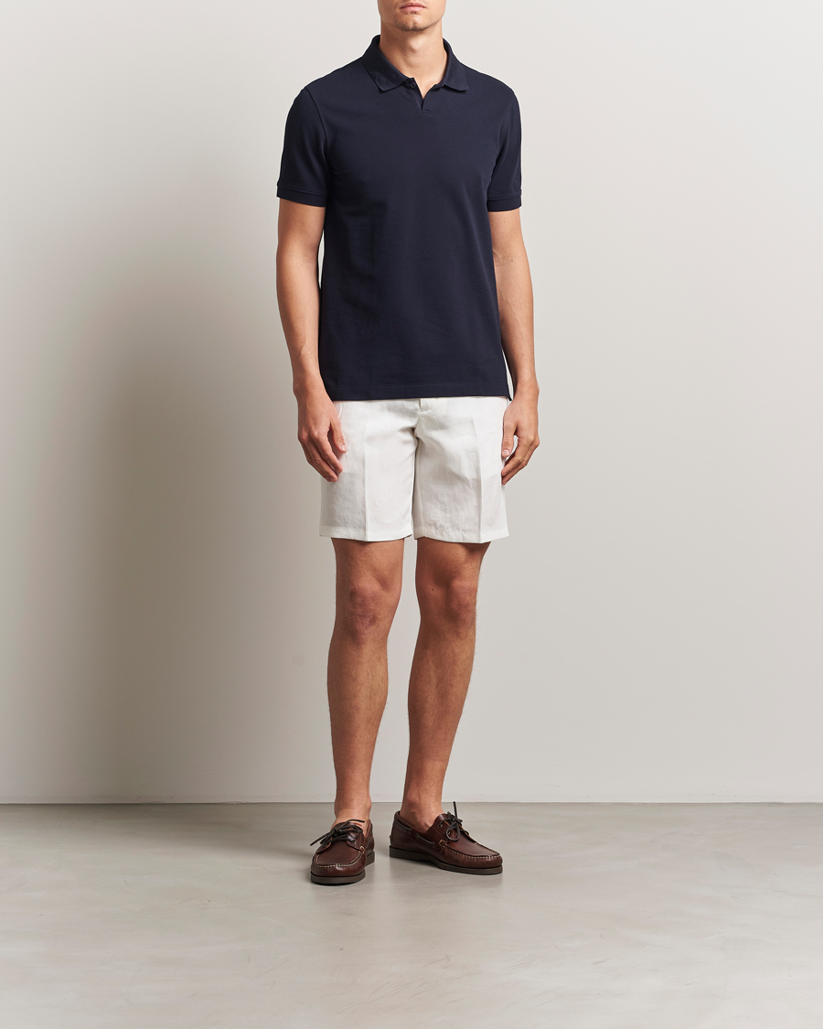 Homme | Shorts | Orlebar Brown | Norwich Italian Linen Shorts White Sand