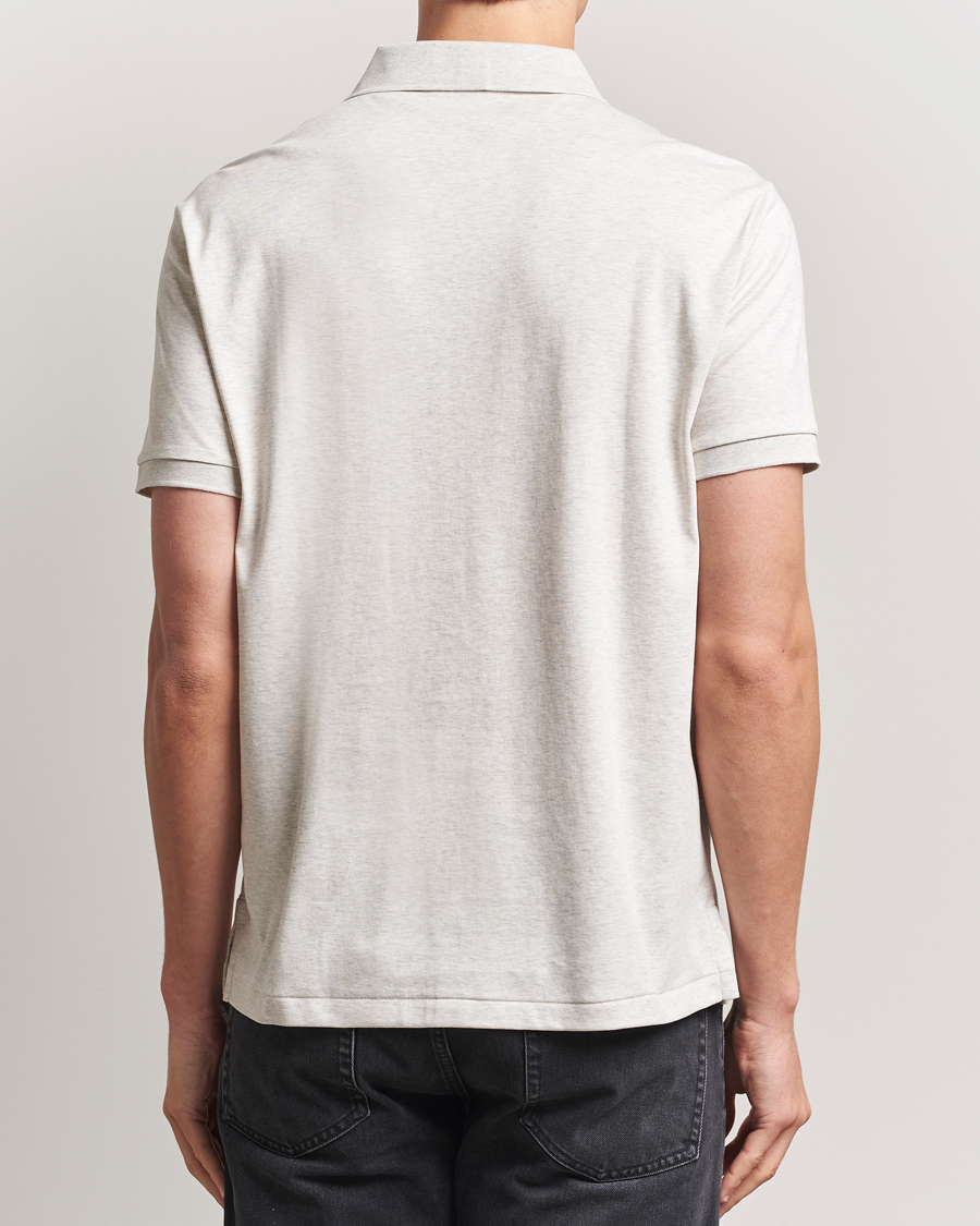 Homme | Polos | Polo Ralph Lauren | Custom Slim Fit Cotton Polo State Heather