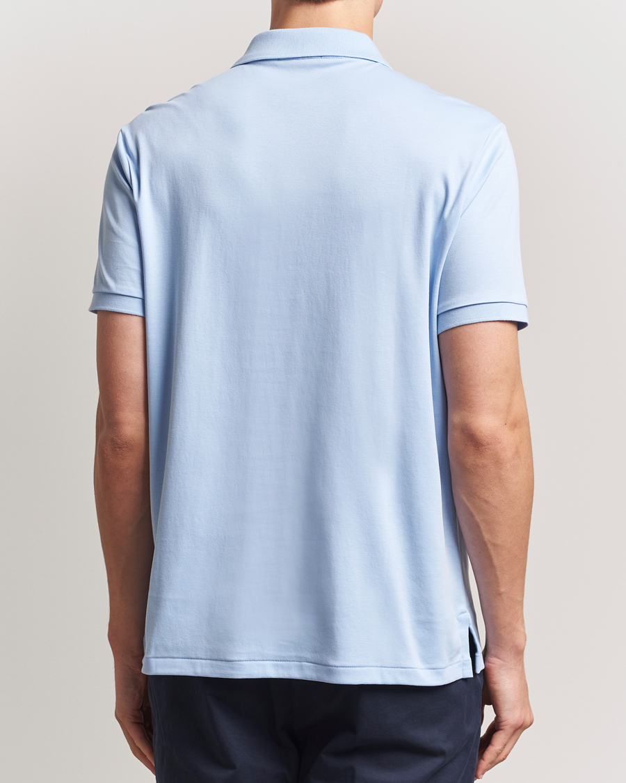 Homme | Polos | Polo Ralph Lauren | Custom Slim Fit Cotton Polo Office Blue