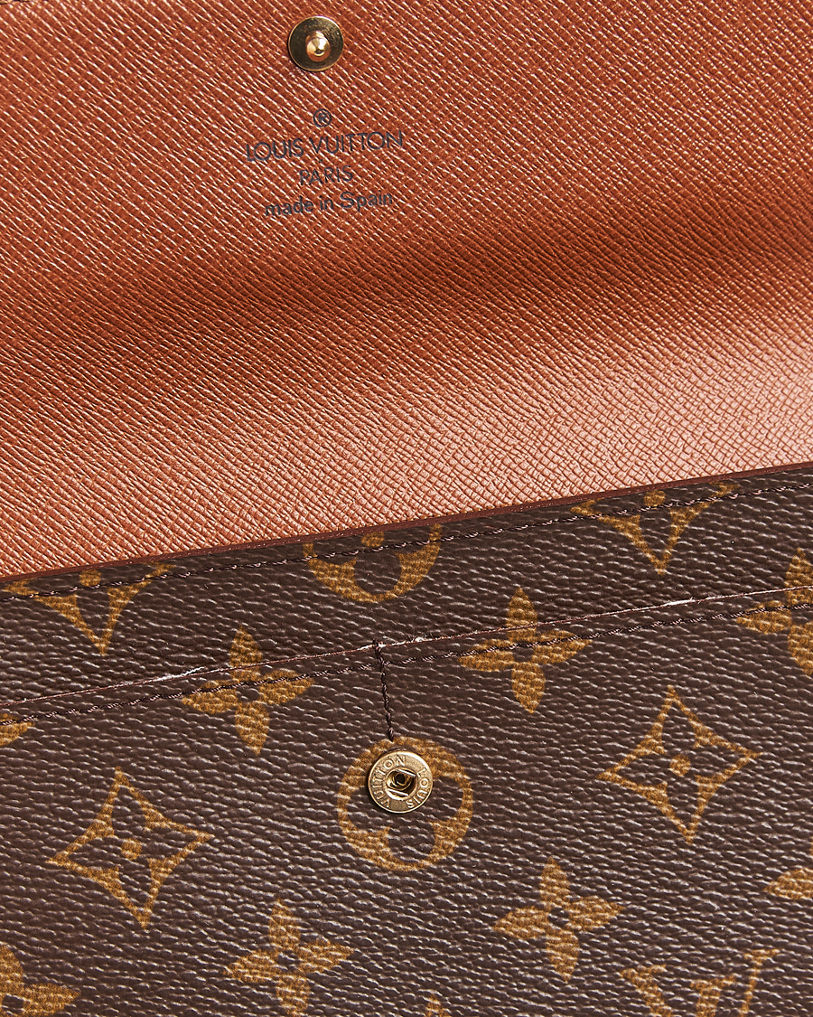 Homme | Louis Vuitton Pre-Owned Pochette Porte Monnaie Credit Wallet Monogram | Louis Vuitton Pre-Owned | Pochette Porte Monnaie Credit Wallet Monogram