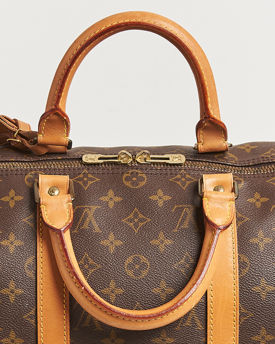 Homme | Louis Vuitton Pre-Owned Keepall Bandoulière 50 Monogram | Louis Vuitton Pre-Owned | Keepall Bandoulière 50 Monogram
