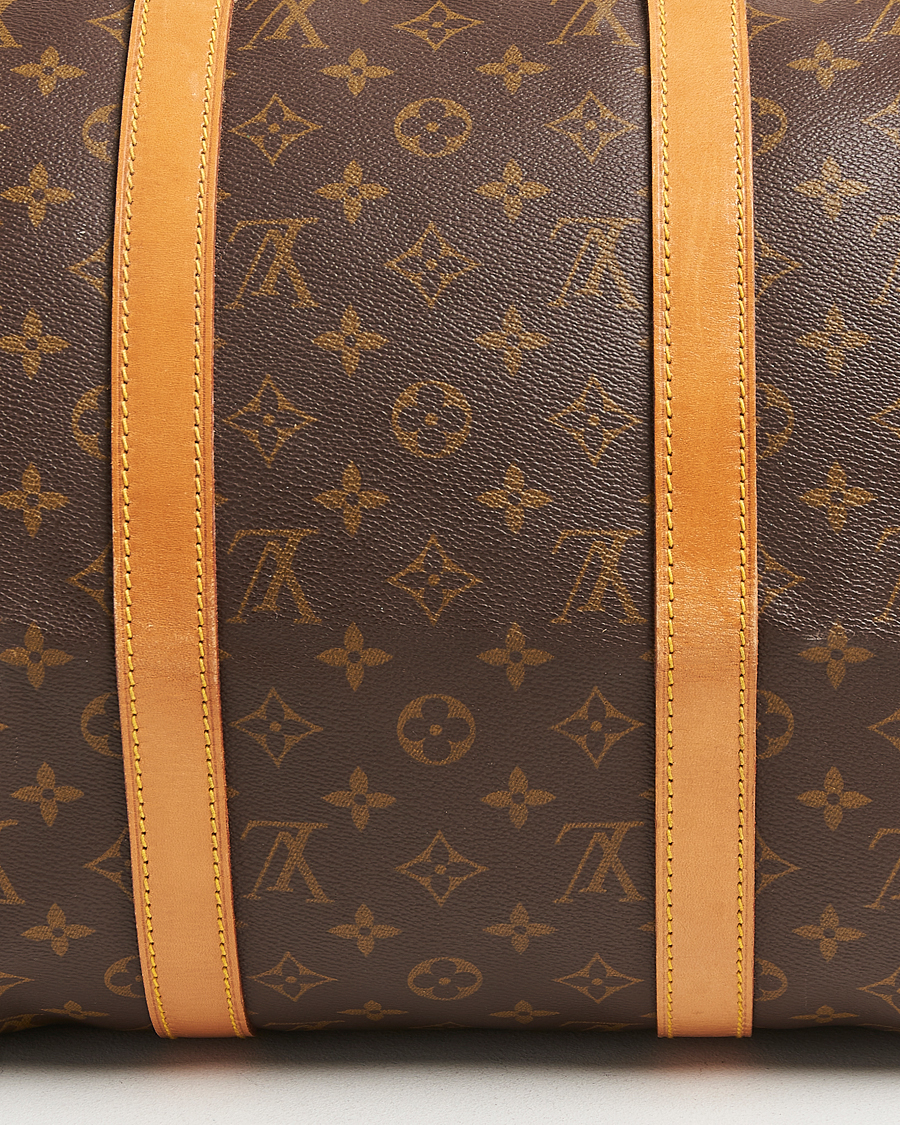 Homme | Louis Vuitton Pre-Owned Keepall Bandoulière 50 Monogram | Louis Vuitton Pre-Owned | Keepall Bandoulière 50 Monogram