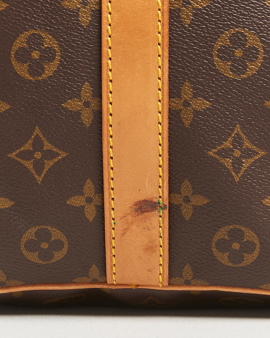 Homme | Louis Vuitton Pre-Owned Keepall Bandoulière 50 Monogram | Louis Vuitton Pre-Owned | Keepall Bandoulière 50 Monogram