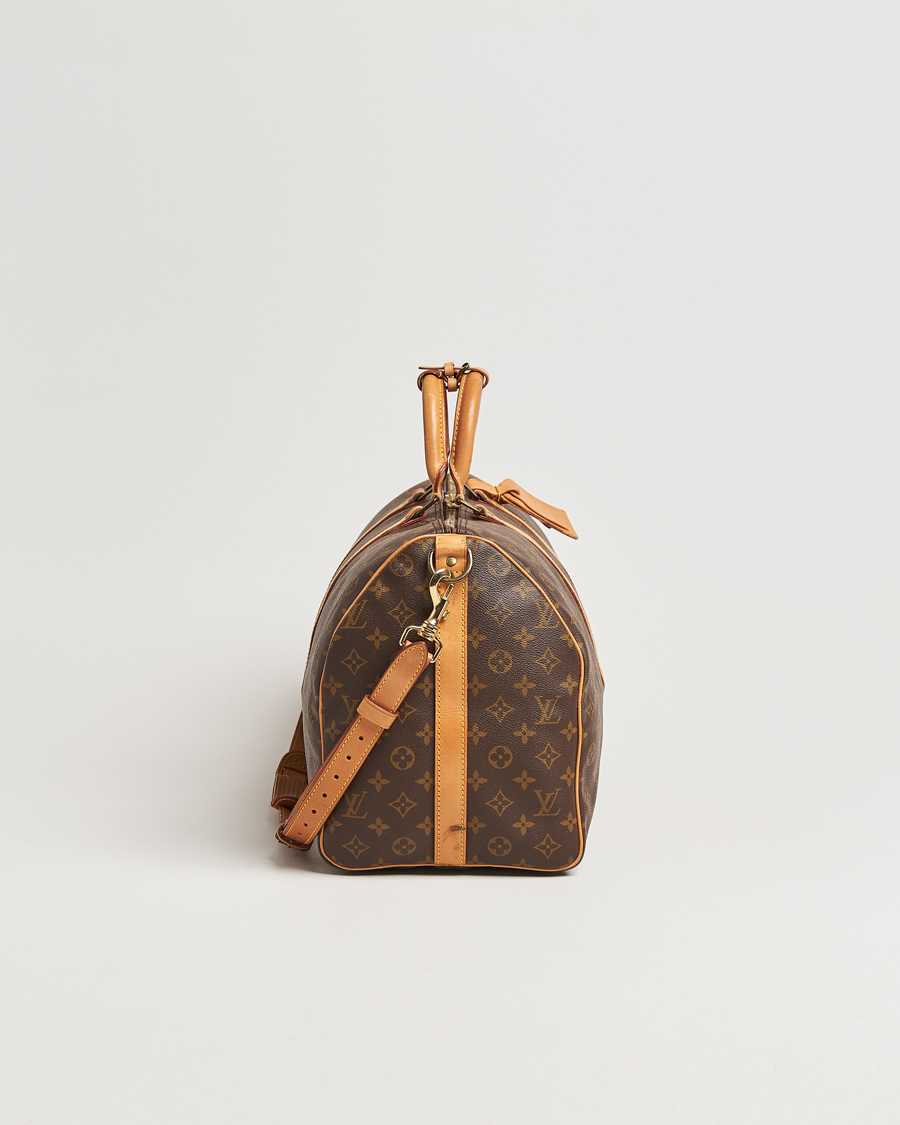 Homme | Louis Vuitton Pre-Owned Keepall Bandoulière 50 Monogram | Louis Vuitton Pre-Owned | Keepall Bandoulière 50 Monogram