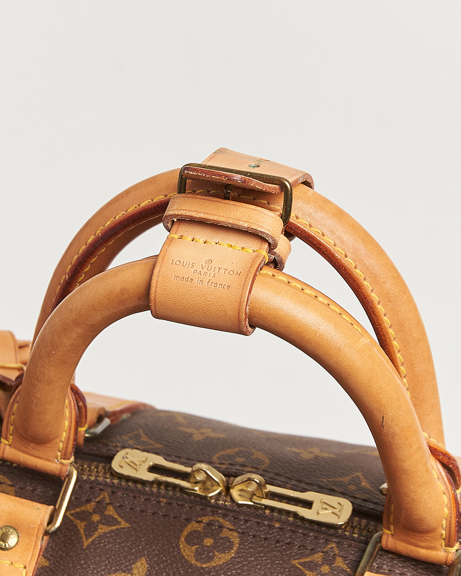 Homme | Louis Vuitton Pre-Owned Keepall Bandoulière 50 Monogram | Louis Vuitton Pre-Owned | Keepall Bandoulière 50 Monogram