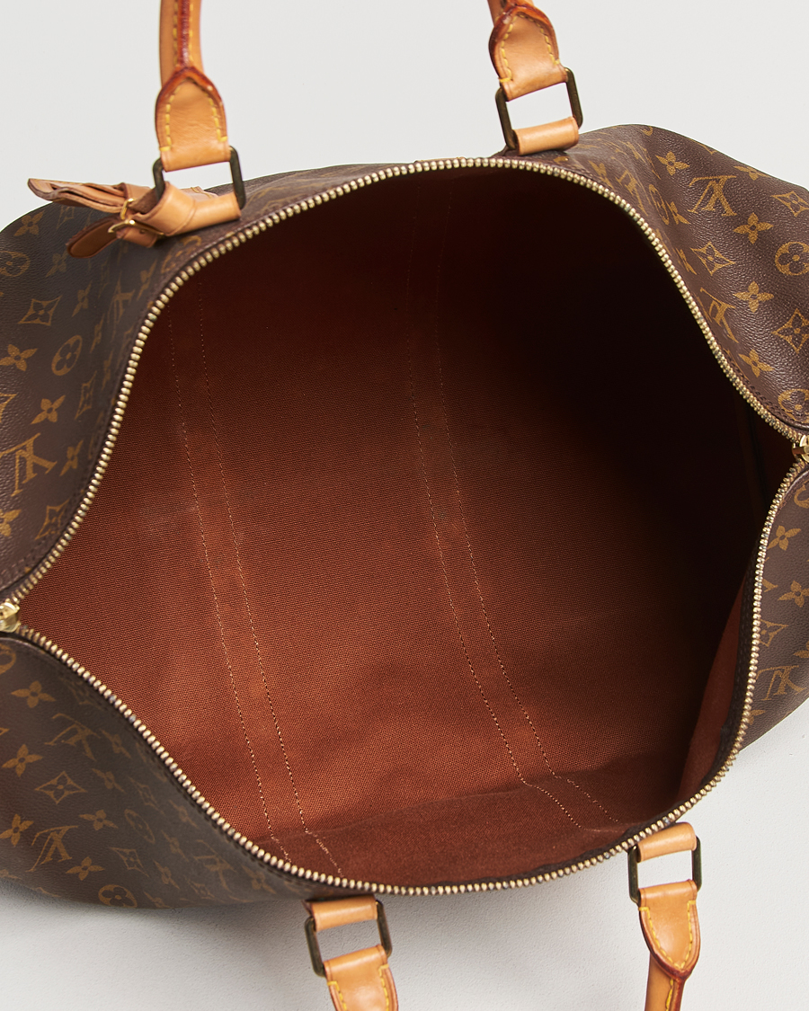 Homme | Louis Vuitton Pre-Owned Keepall Bandoulière 50 Monogram | Louis Vuitton Pre-Owned | Keepall Bandoulière 50 Monogram