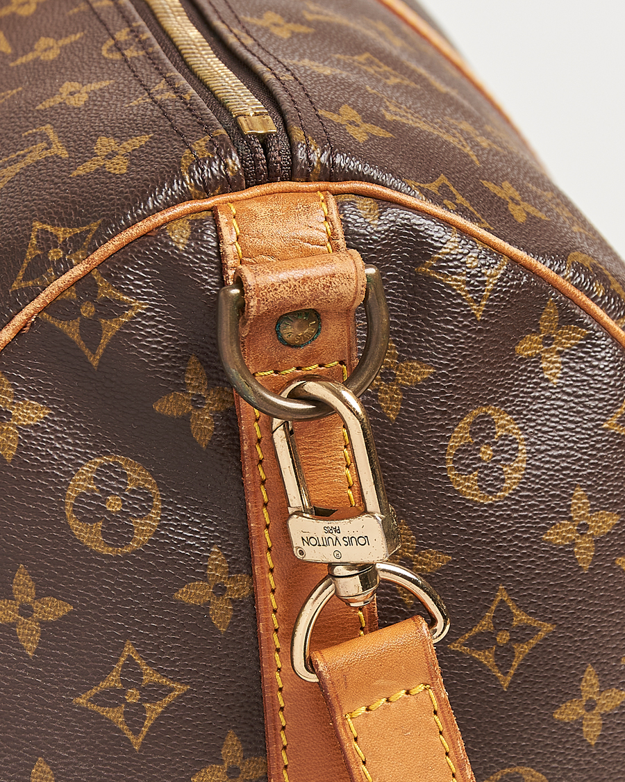 Homme | Louis Vuitton Pre-Owned Keepall Bandoulière 55 Monogram | Louis Vuitton Pre-Owned | Keepall Bandoulière 55 Monogram