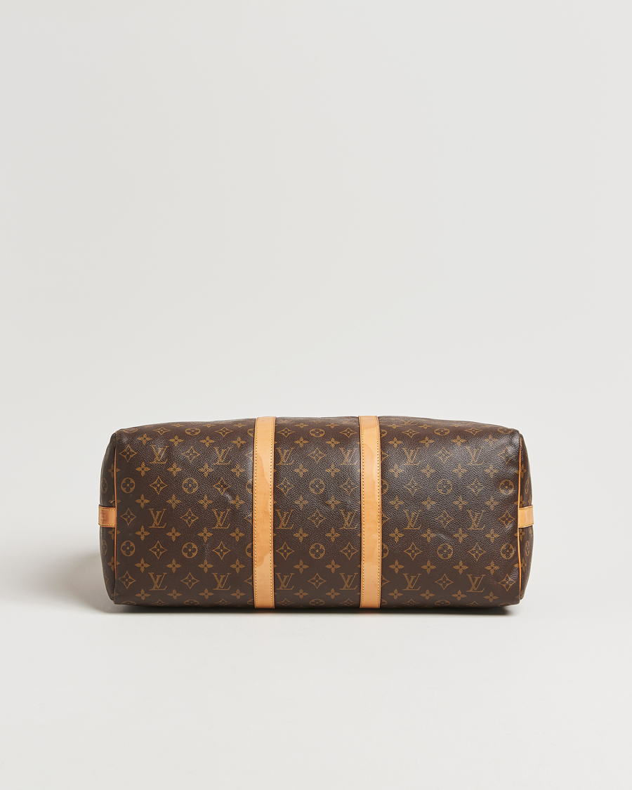 Homme | Louis Vuitton Pre-Owned Keepall Bandoulière 50 Monogram | Louis Vuitton Pre-Owned | Keepall Bandoulière 50 Monogram