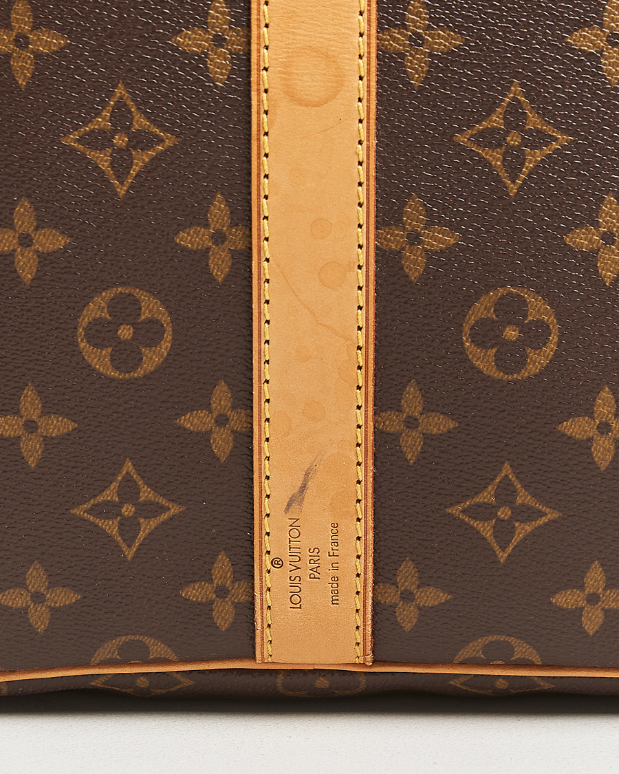 Homme | Louis Vuitton Pre-Owned Keepall Bandoulière 55 Monogram | Louis Vuitton Pre-Owned | Keepall Bandoulière 55 Monogram
