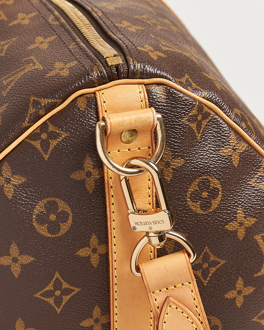 Homme | Louis Vuitton Pre-Owned Keepall Bandoulière 55 Monogram | Louis Vuitton Pre-Owned | Keepall Bandoulière 55 Monogram