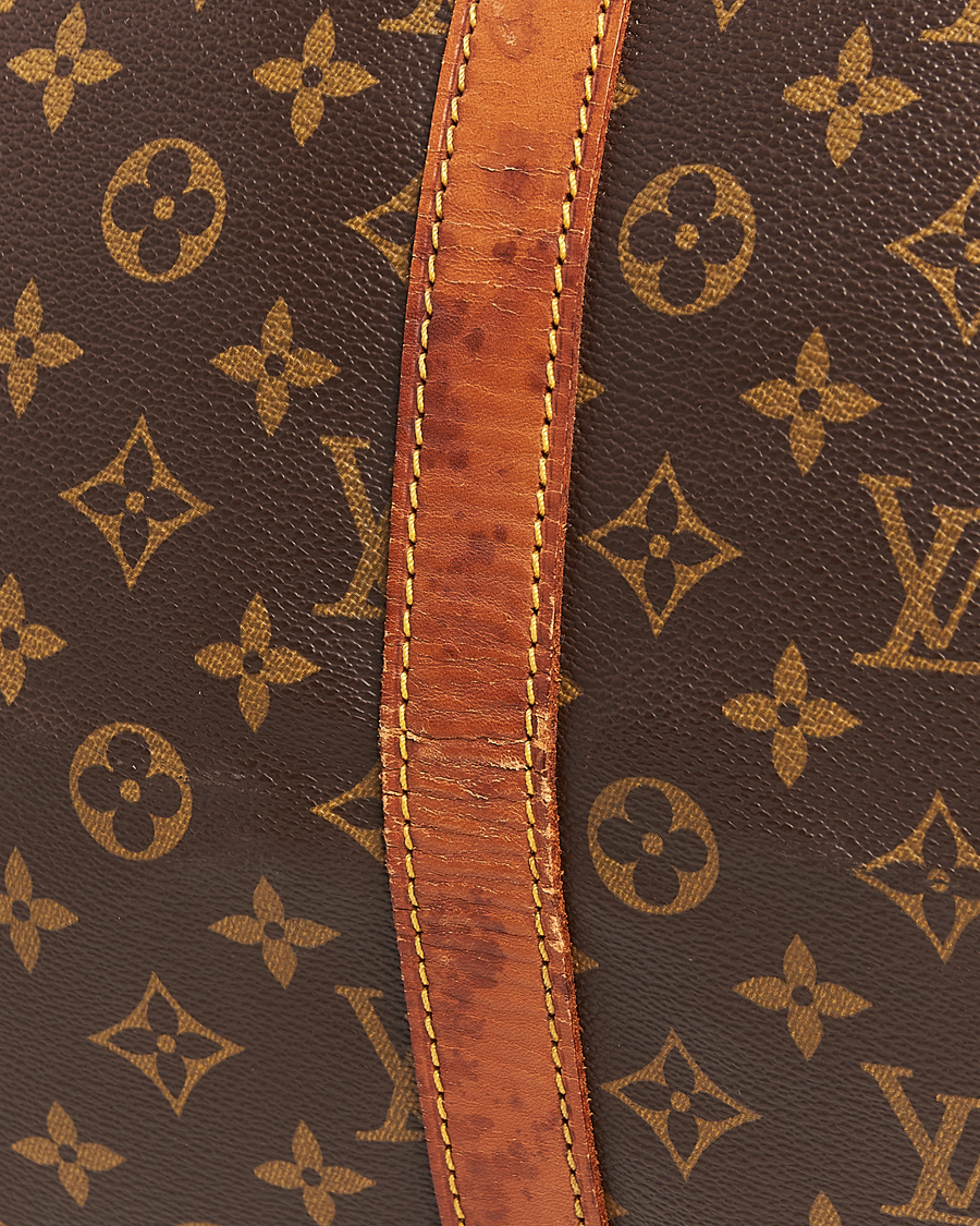 Homme | Louis Vuitton Pre-Owned Keepall Bandoulière 55 Monogram | Louis Vuitton Pre-Owned | Keepall Bandoulière 55 Monogram