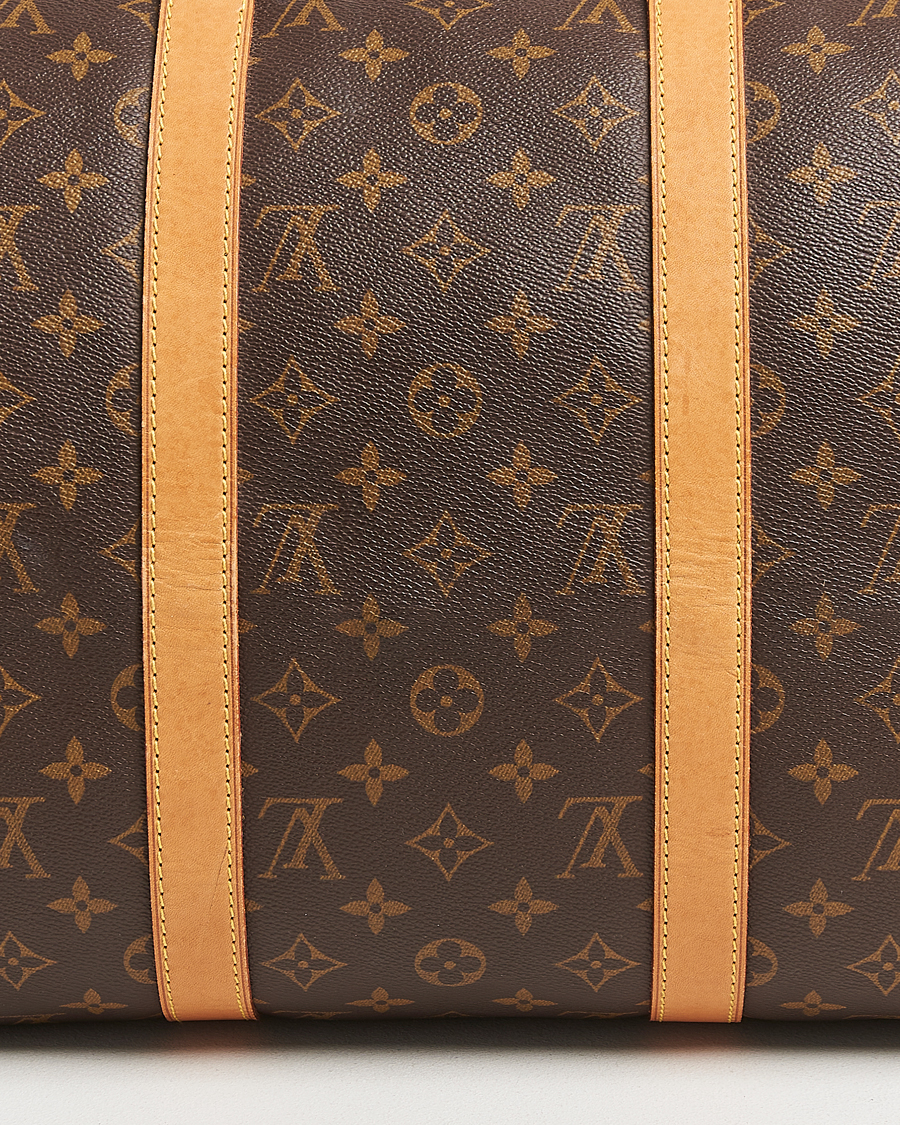 Homme | Louis Vuitton Pre-Owned Keepall Bandoulière 50 Monogram | Louis Vuitton Pre-Owned | Keepall Bandoulière 50 Monogram