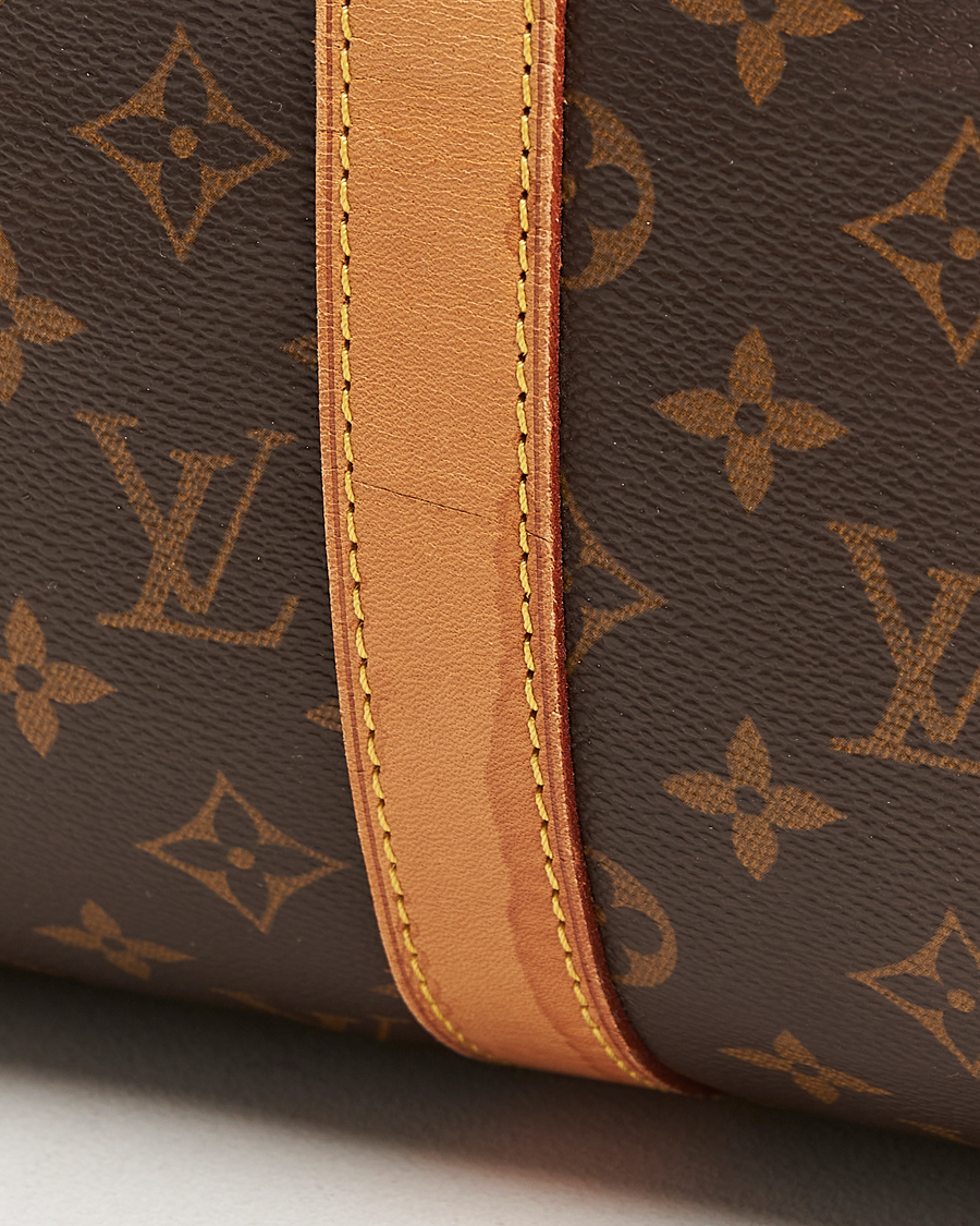Homme | Louis Vuitton Pre-Owned Keepall Bandoulière 50 Monogram | Louis Vuitton Pre-Owned | Keepall Bandoulière 50 Monogram