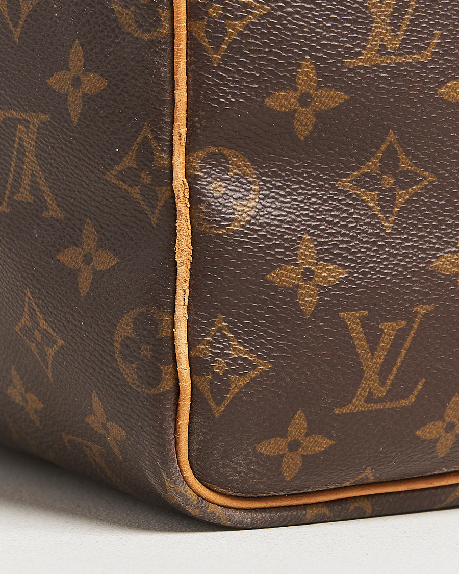 Homme | Louis Vuitton Pre-Owned Keepall Bandoulière 55 Monogram | Louis Vuitton Pre-Owned | Keepall Bandoulière 55 Monogram