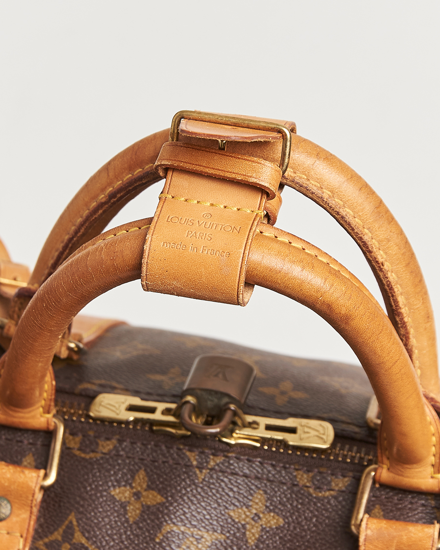Homme | Louis Vuitton Pre-Owned Keepall Bandoulière 55 Monogram | Louis Vuitton Pre-Owned | Keepall Bandoulière 55 Monogram
