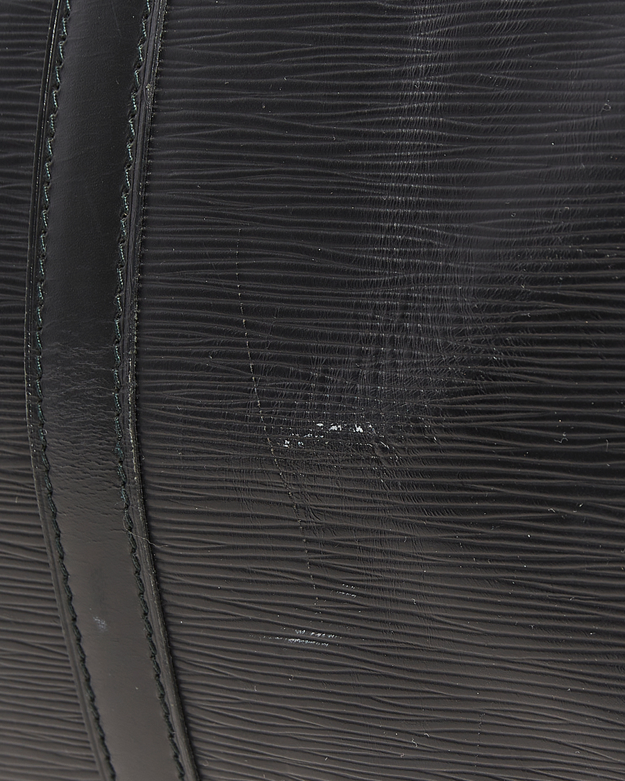 Homme | Pre-Owned & Vintage Bags | Louis Vuitton Pre-Owned | Keepall 50 Epi Leather Black