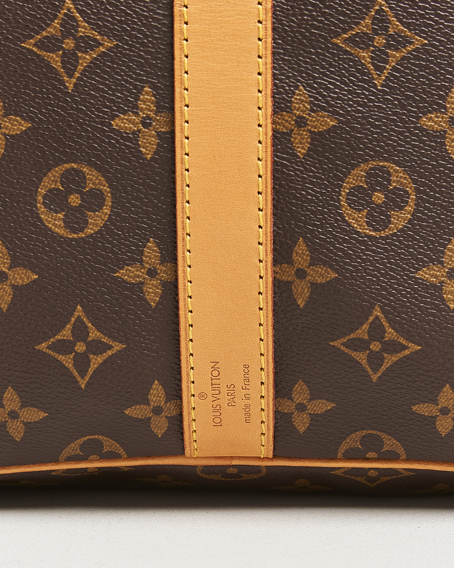 Homme | Louis Vuitton Pre-Owned Keepall Bandoulière 55 Monogram | Louis Vuitton Pre-Owned | Keepall Bandoulière 55 Monogram