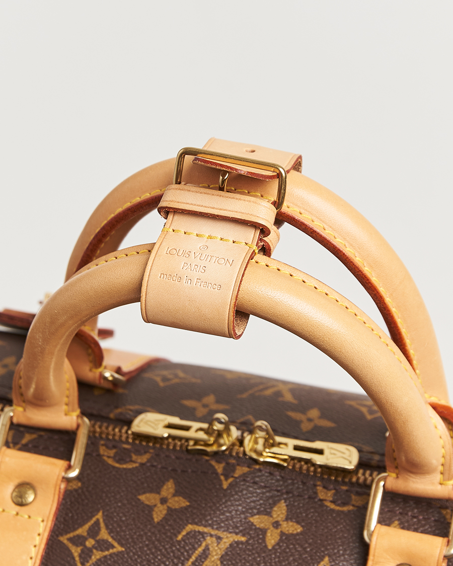 Homme | Louis Vuitton Pre-Owned Keepall Bandoulière 55 Monogram | Louis Vuitton Pre-Owned | Keepall Bandoulière 55 Monogram