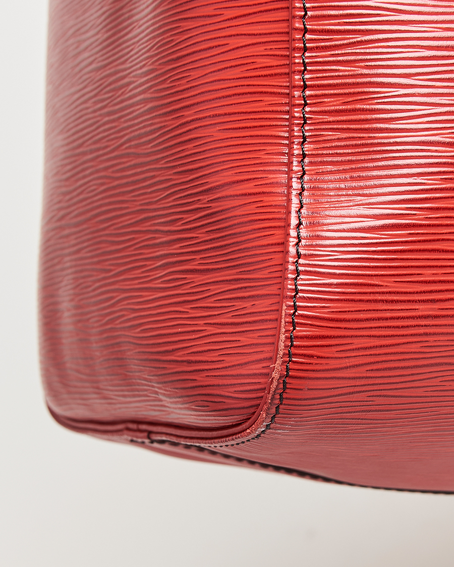 Homme | Louis Vuitton Pre-Owned Keepall 50 Epi Leather Bag Red | Louis Vuitton Pre-Owned | Keepall 50 Epi Leather Bag Red