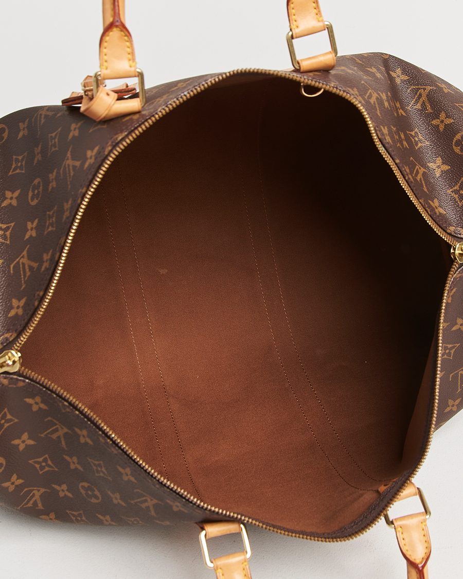 Homme | Louis Vuitton Pre-Owned Keepall Bandoulière 50 Monogram | Louis Vuitton Pre-Owned | Keepall Bandoulière 50 Monogram