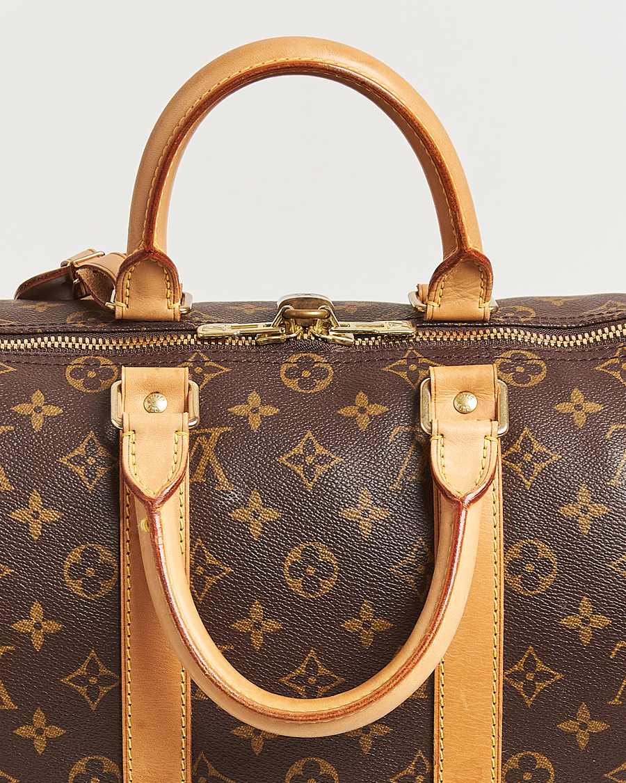 Homme | Louis Vuitton Pre-Owned Keepall Bandoulière 45 Monogram | Louis Vuitton Pre-Owned | Keepall Bandoulière 45 Monogram
