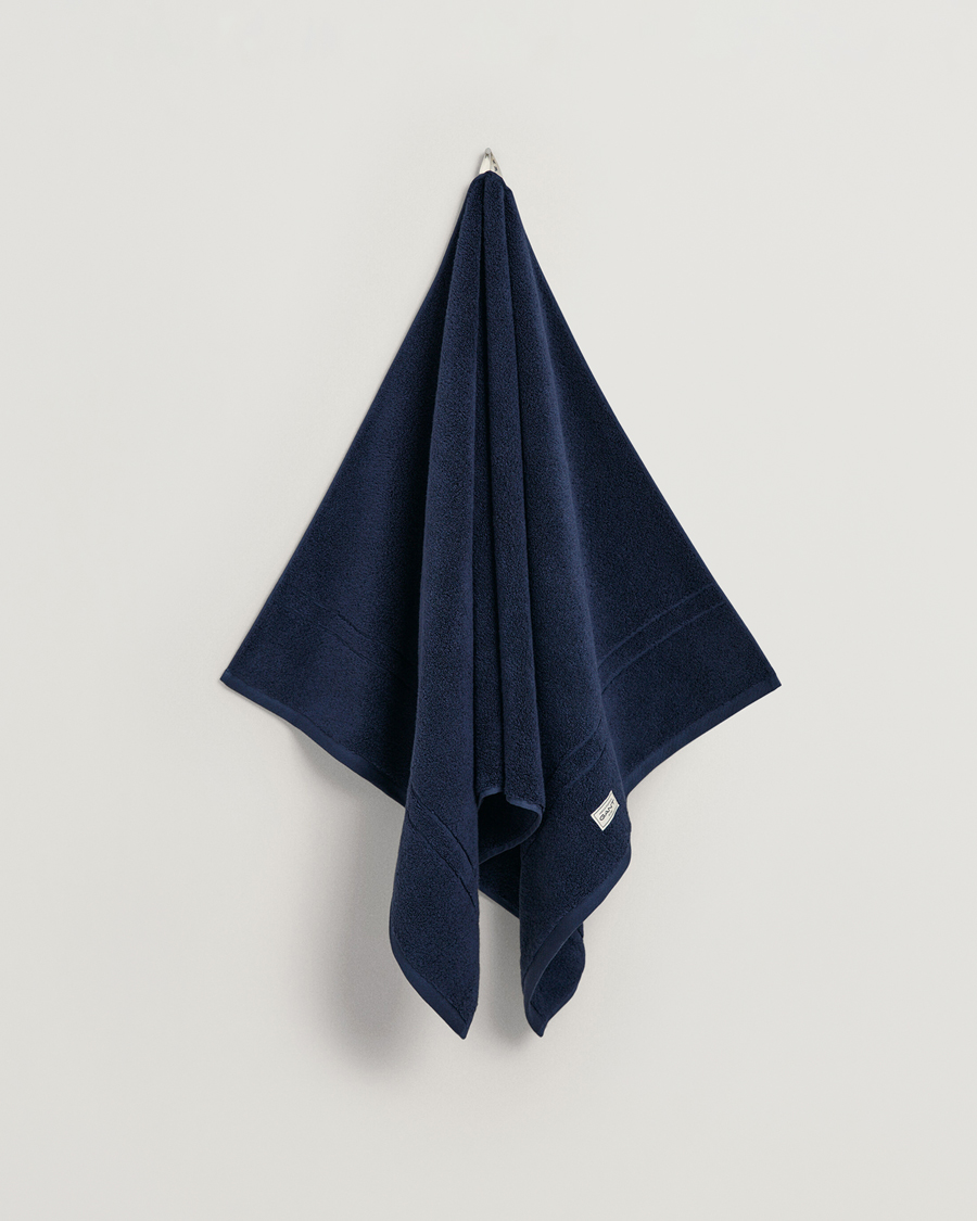 Homme | GANT 4-Pack Premium Towel Marine | GANT | 4-Pack Premium Towel Marine