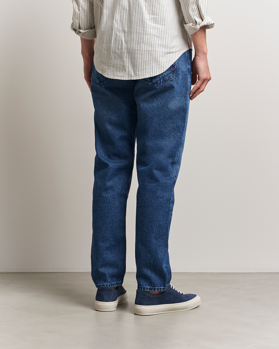 Homme | Jeans | Incotex | 5-Pocket Stretch Denim Dark Wash