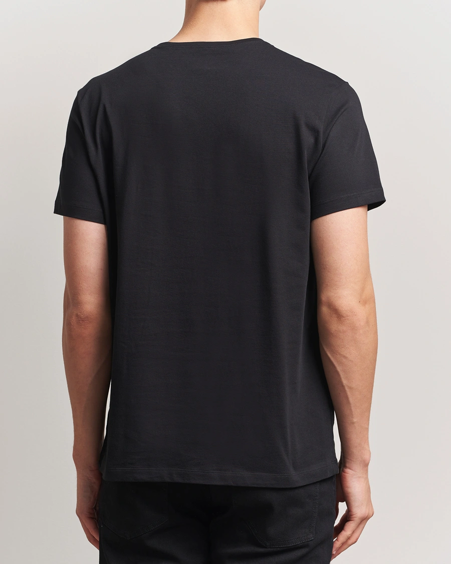 Homme | T-shirts | BOSS BLACK | 2-Pack Relaxed Fit V-Neck T-Shirt Black