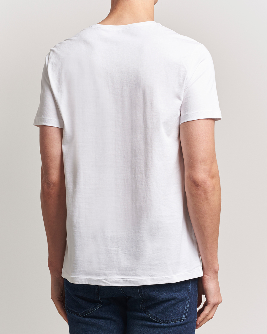 Homme | T-shirts | BOSS BLACK | 2-Pack Relaxed Fit V-Neck T-Shirt White