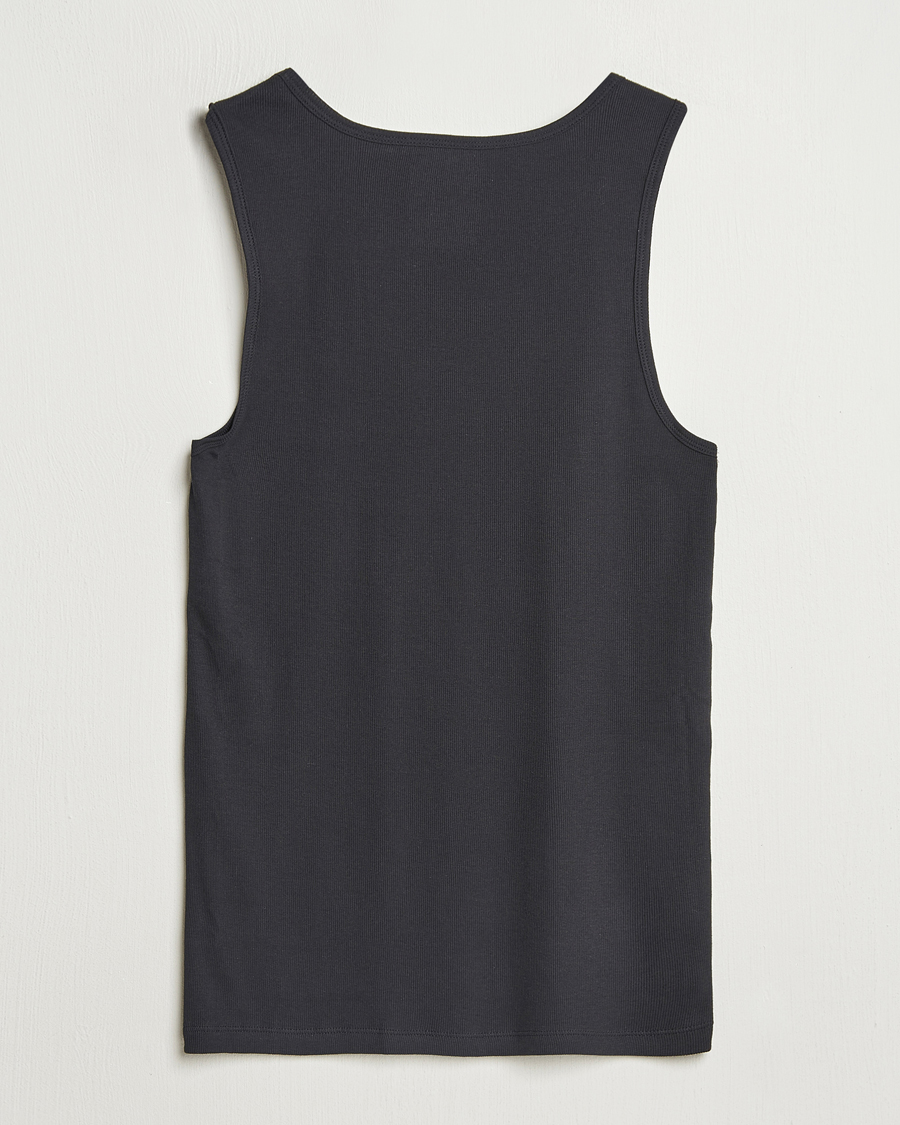 Homme | T-shirts | BOSS BLACK | 3-Pack Ribbed Tank Top Black