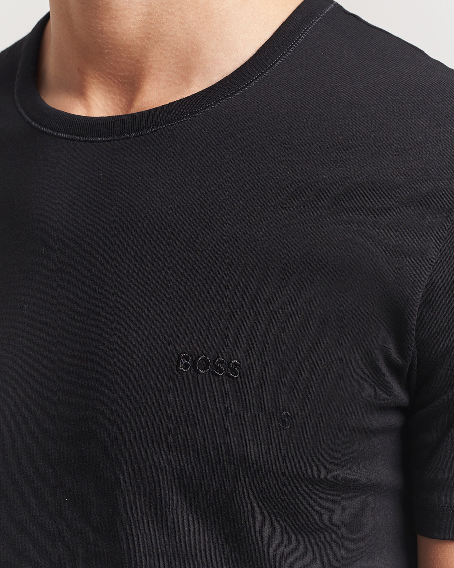 Homme | T-shirts | BOSS BLACK | 3-Pack Crew Neck T-Shirt Black/Blue/Grey