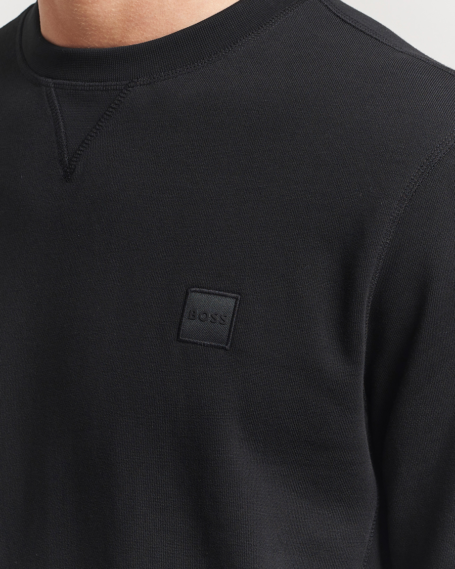 Homme | Pulls Et Tricots | BOSS ORANGE | Westart Logo Sweatshirt Black