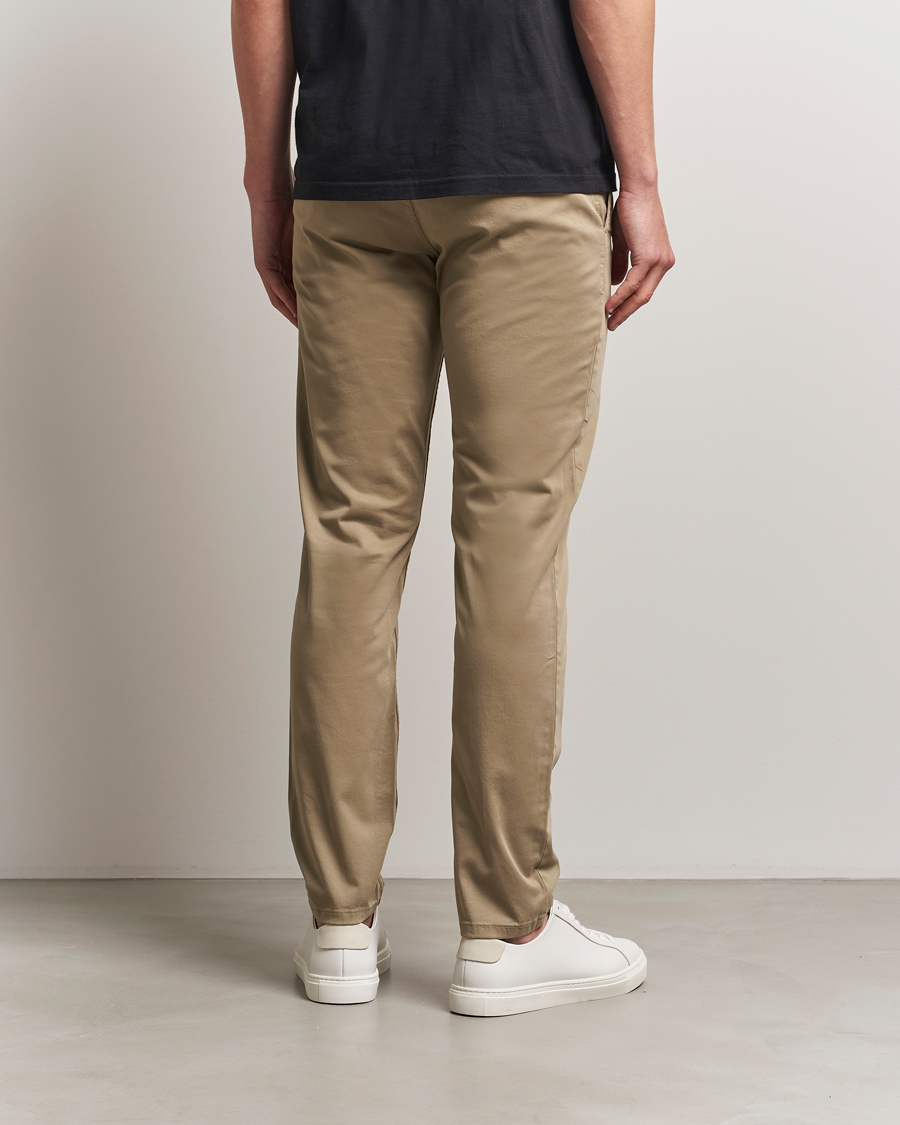 Homme | Pantalons | BOSS ORANGE | Tapered Fit Cotton Chinos Beige