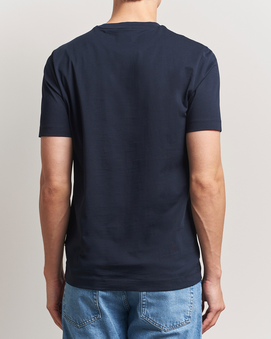 Homme | T-shirts | BOSS BLACK | Thompson Crew Neck T-Shirt Dark Blue