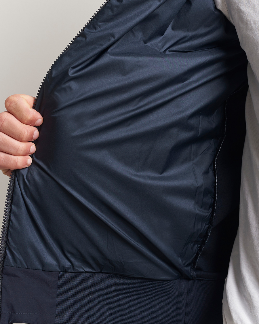 Homme | Manteaux Et Vestes | BOSS BLACK | Skiles Hybrid Jacket Dark Blue