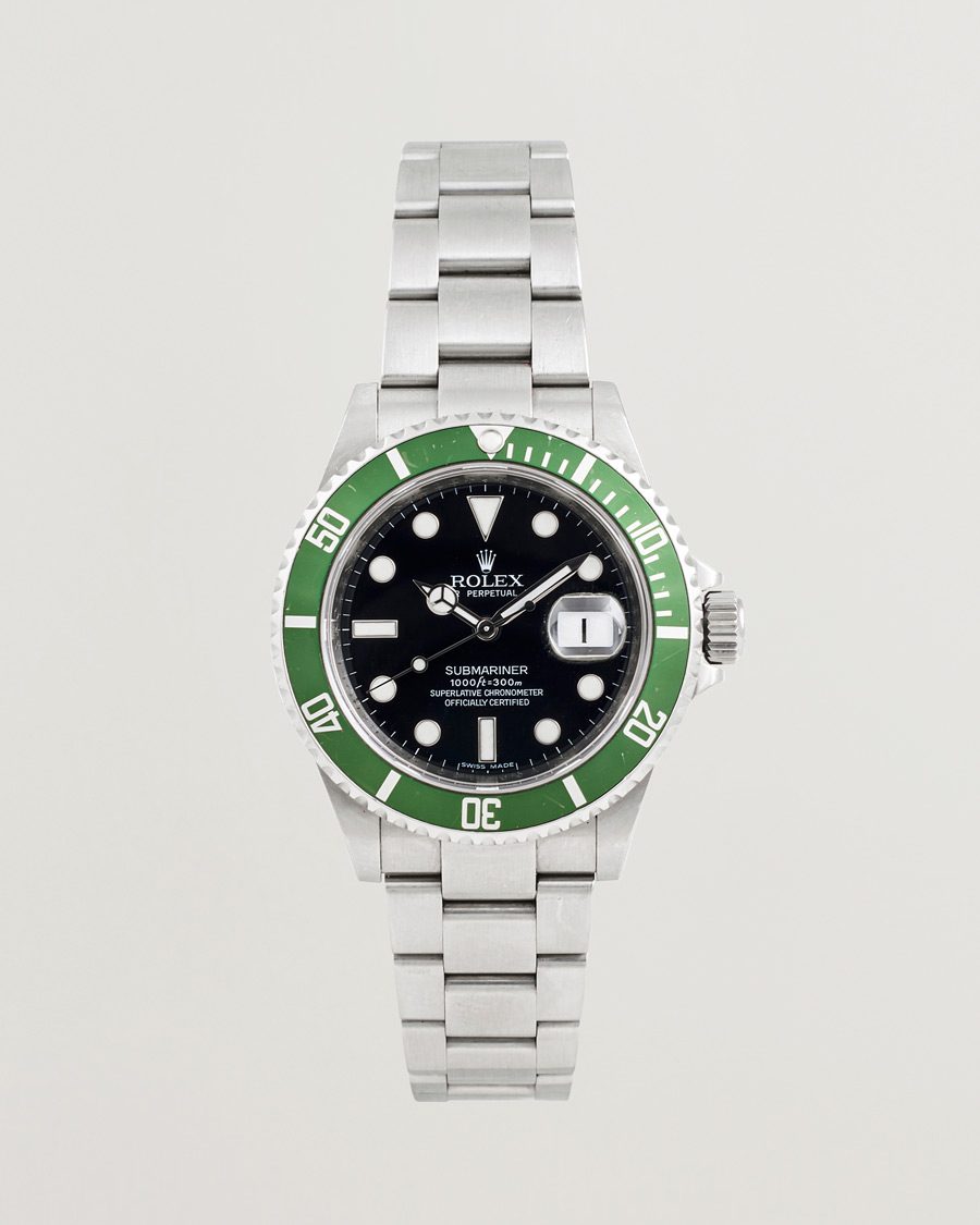 Homme | Pre-Owned & Vintage Watches | Rolex Pre-Owned | Submariner Kermit